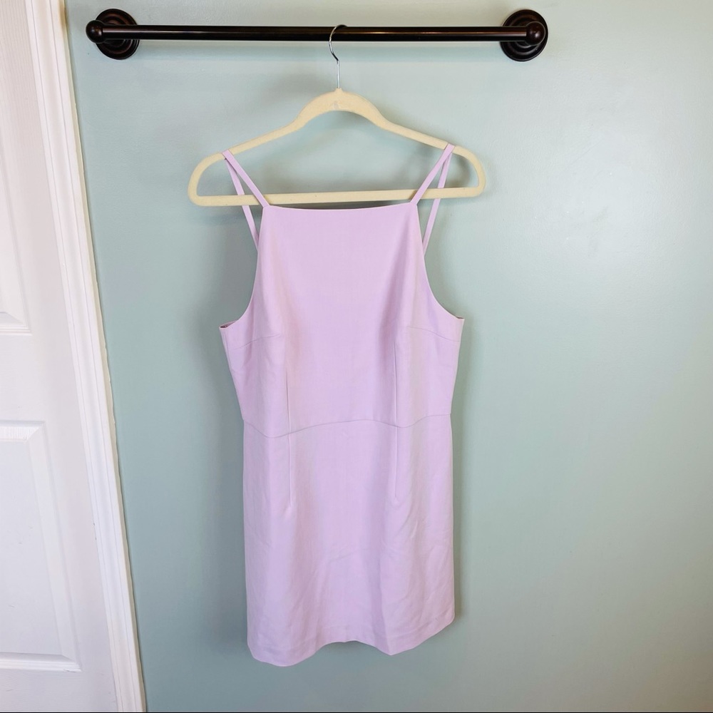 Purple French Connection Mini Dress- Size 12 NWT